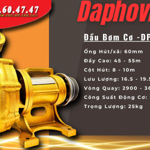 Đầu bơm tưới Daphovina - DP5 4 dp5 1 1 1